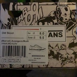 Marvel vans
